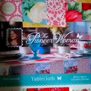Pioneer Woman Patchwork Table cloth, 60x102